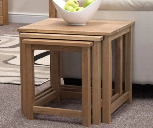 Oak Nest Of Tables