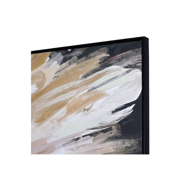 Veiled Expression Hand Embellished Framed Canvas Wall Art 100x140cm