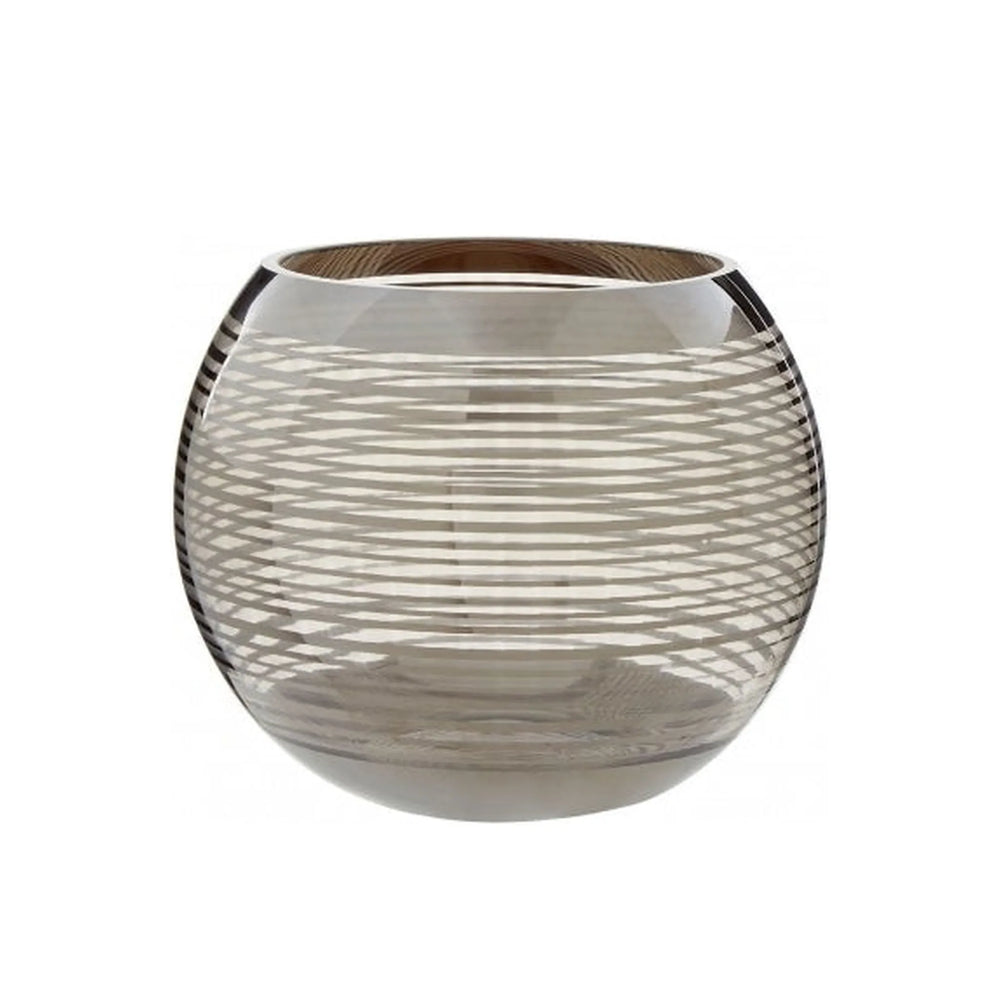 Large Rounded Glass Vase