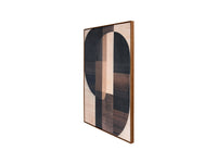 Forma Textured Framed Canvas Wall Art 80x120cm