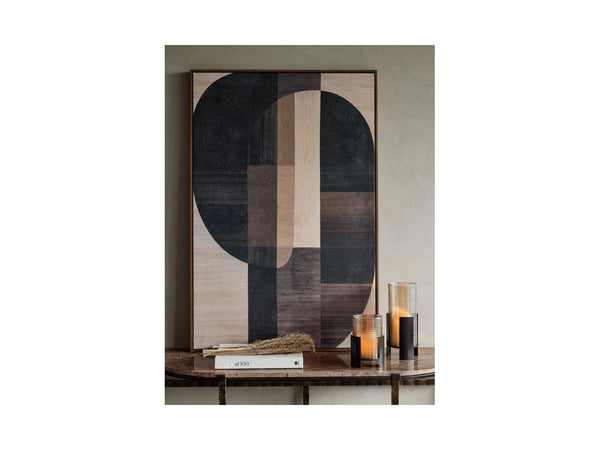 Forma Textured Framed Canvas Wall Art 80x120cm