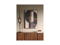 Forma Textured Framed Canvas Wall Art 80x120cm