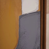 Modern Abstract Set of 2 Framed Canvas Wall Art 160x120cm