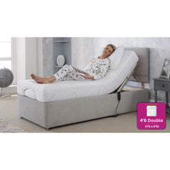 Adjust-a-bed 4ft6 Double Ortho Memory Adjustable Bed