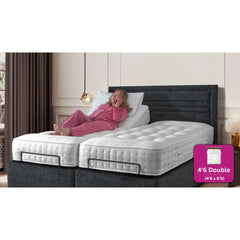 Adjust-a-bed 4ft6 Double Grandeur Natural 5000 Adjustable Bed