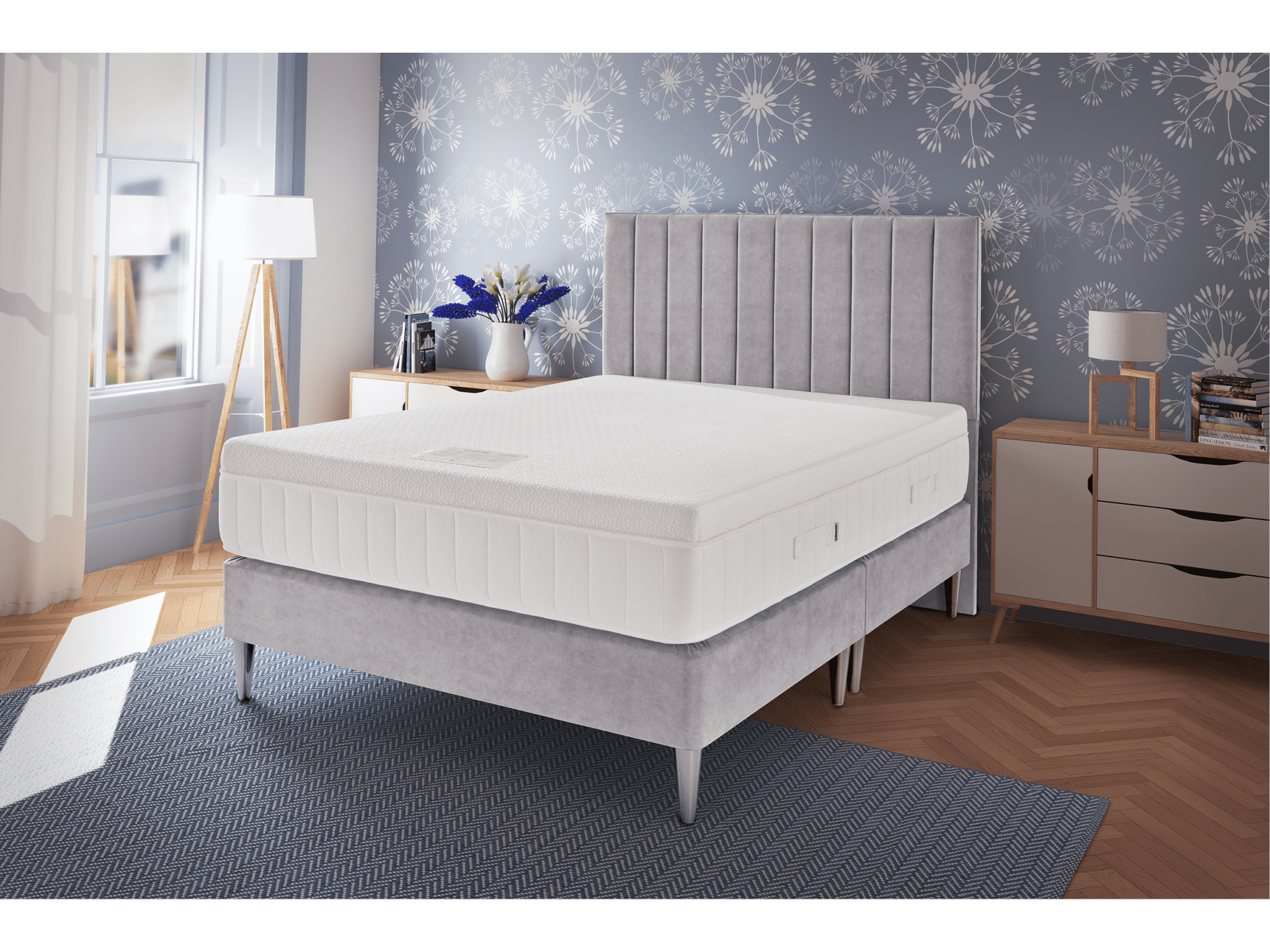 Kaymed Supreme 2000 Therma-Phase Ultra Divan Set 5ft Kingsize