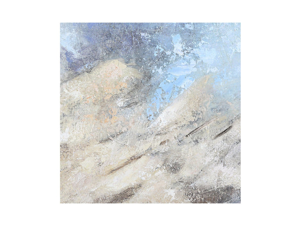 Windswept Heavy Textured Framed Canvas Wall Art 80x120cm