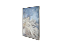 Windswept Heavy Textured Framed Canvas Wall Art 80x120cm