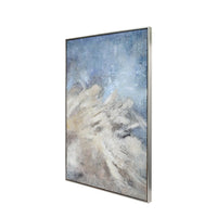 Windswept Heavy Textured Framed Canvas Wall Art 80x120cm