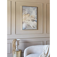 Windswept Heavy Textured Framed Canvas Wall Art 80x120cm