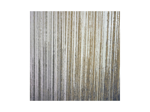 Golden Rain Foiled Framed Canvas Wall Art 140x100cm