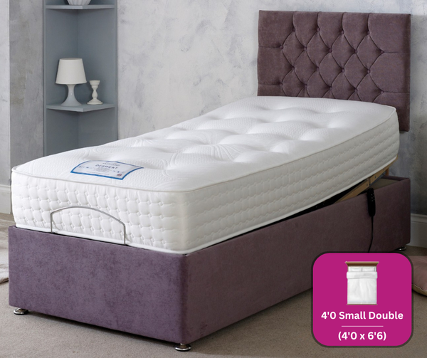 Adjust-a-bed 4ft Small Double Derwent Adjustable Bed