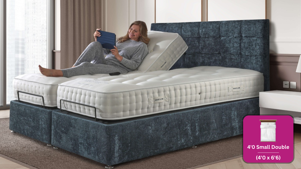 Adjust-a-bed 4ft Small Double Grandeur Natural 3000 Adjustable Bed