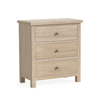 Meadow Brook Oak 3 Drawer Chest