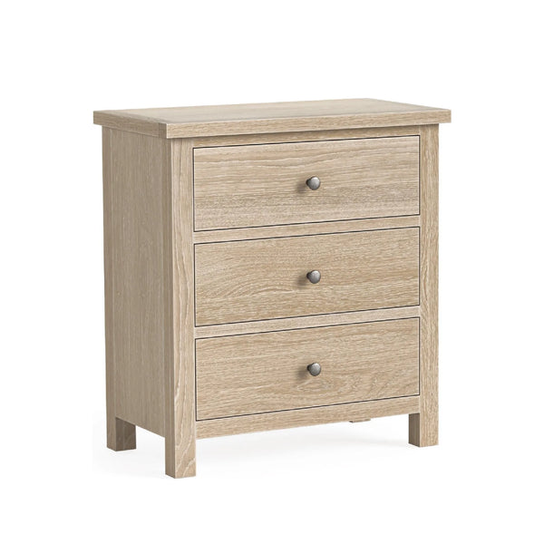 Meadow Brook Oak 3 Drawer Chest