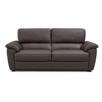 Enzo Leather 3 Seater Sofa with Recline Option