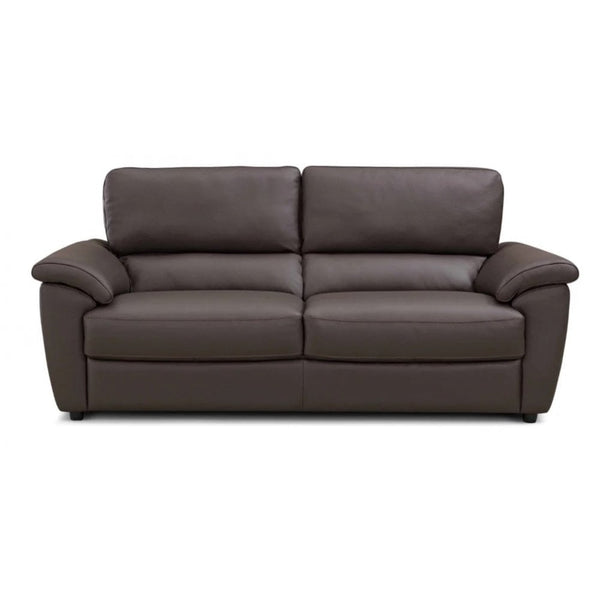 Enzo Leather 3 Seater Sofa with Recline Option