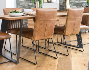 Coba Dining Chair in Tan