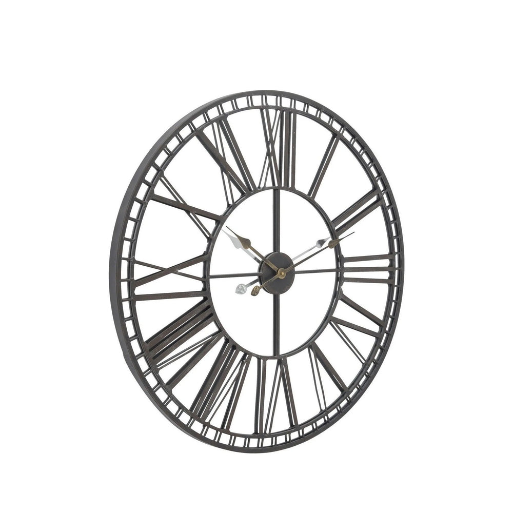 Monthly Promo Skeleton Mirror Wall Clock