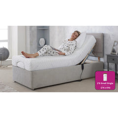 Adjust-a-bed 2ft6 Small Single Ortho Memory Adjustable Bed