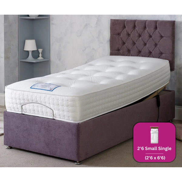 Adjust-a-bed 2ft6 Small Single Derwent Adjustable Bed