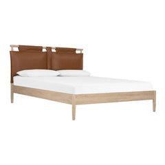 Encore 6ft Bed Frame with Leather Headboard