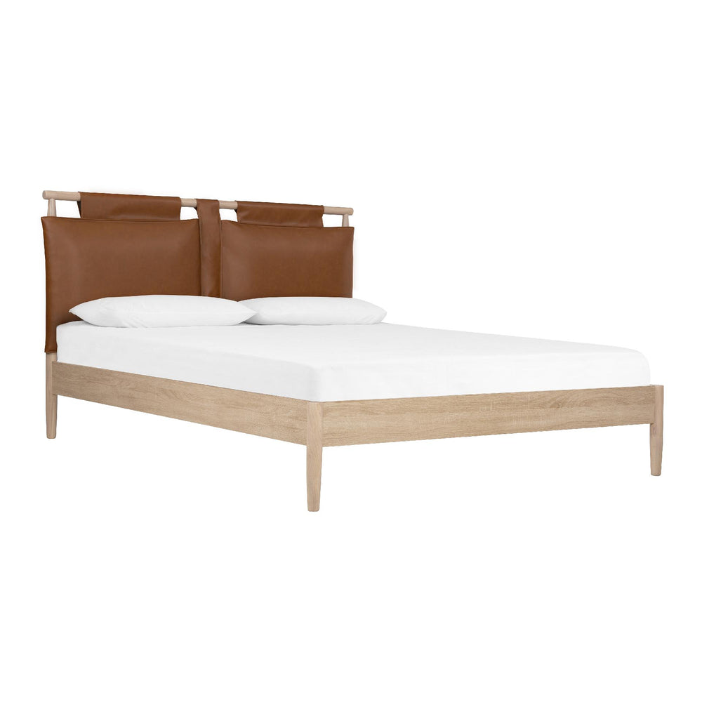 Encore 5ft Bed Frame with Leather Headboard