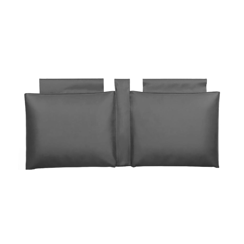 Encore 5ft Dark Grey Cushion Headboard