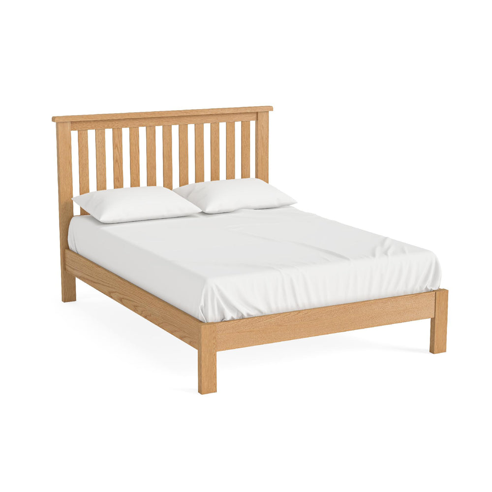 Salford Lite 4ft6 Slatted Low Bed Frame