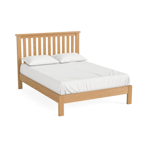 Salford Lite 4ft6 Slatted Low Bed Frame