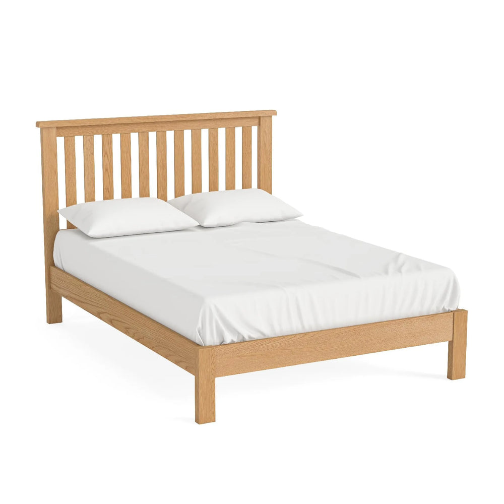 Salford Lite 4ft6 Slatted Low Bed Frame