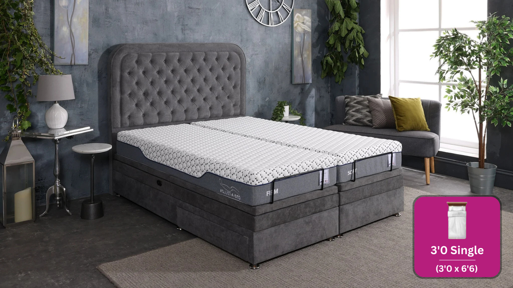 Adjust-a-bed 3ft Single Tri-Comfort Adjustable Bed