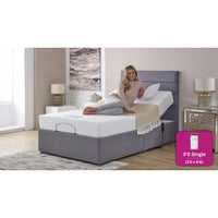 Adjust-a-bed 3ft Single Beau Adjustable Bed