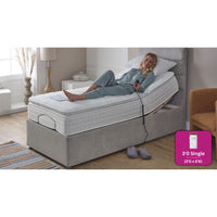 Adjust-a-bed 3ft Single Gel-Flex Pillow Top Adjustable Bed