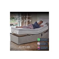 Adjust-a-bed 4ft6 Double Nova Mattress for an Adjustable Bed