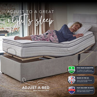 Adjust-a-bed 4ft Small Double Nova Mattress for an Adjustable Bed