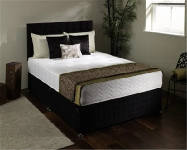 Solo Memory Foam 3ft Single Divan Set