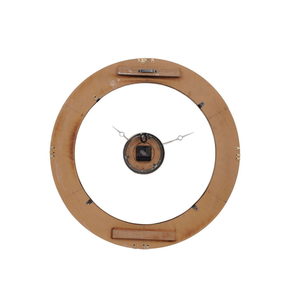 Floating Grey Wall Clock