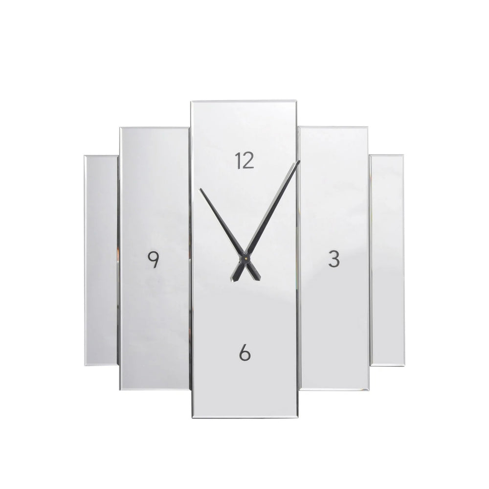 Aruna Modern Mirrored Wall Clock