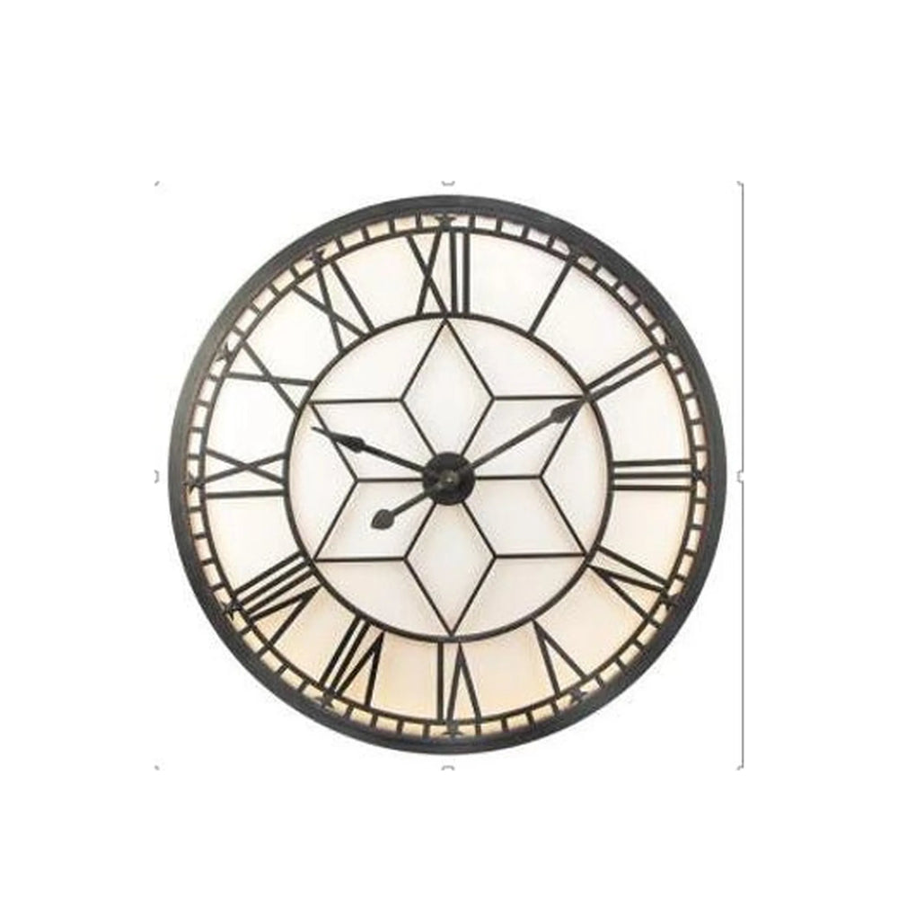 Oversized Backlit Wall Clock with 2m cable