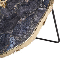 Smokey Agate Mantel Clock 20cm