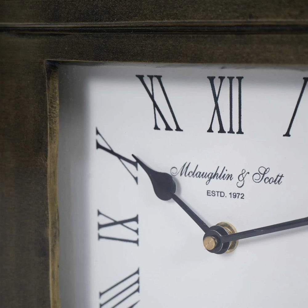 Hornchurch Antique Finish Mantel Clock
