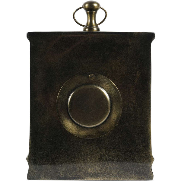 Taunton Antique Finish Mantel Clock Large