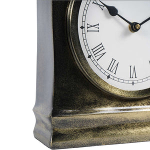 Taunton Antique Finish Mantel Clock Large