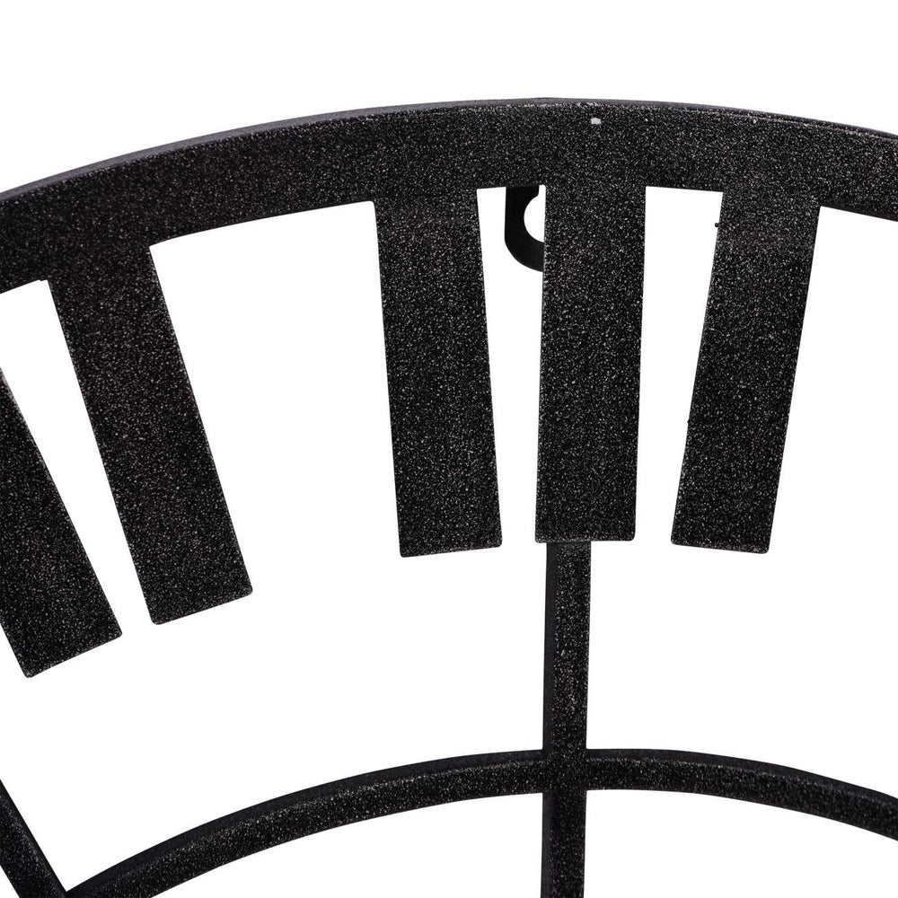 Piano Skeleton Outdoor Metal Wall Clock