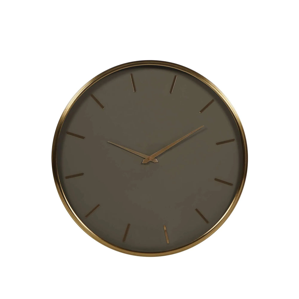 Dial Wall Clock Dark Green