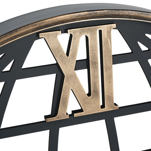 Open Wall Clock Globe and Numerals with Moving Cogs 100cm