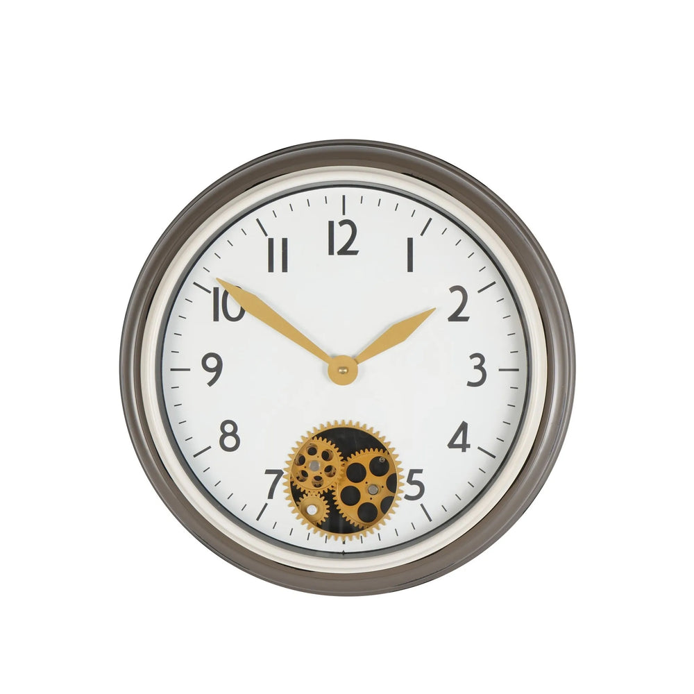 Flow Dial Grey Wall Clock 45cm