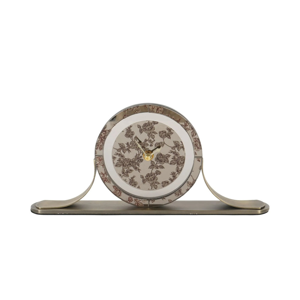 Laura Ashley Pollington Rose Mantel Clock