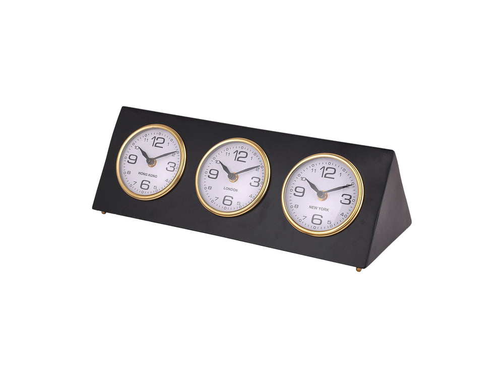 Retro World City Desk Clock